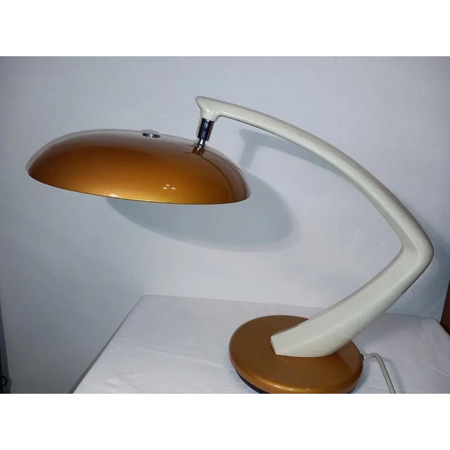 Boomerang Table Lamp from Fase, 1960s For Sale - Image 6 of 6