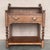 20th Century Pair of Solid Carved French Nightstands With Low Shelve and Crest For Sale - Image 4 of 11