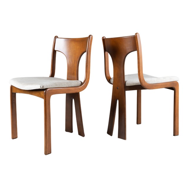 Mid-Century Chairs, 1970s, Set of 2 For Sale