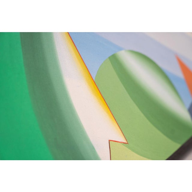 Abstract Composition, 2000, Acrylic on Canvas, in Very Good conditions. Designed from 2000