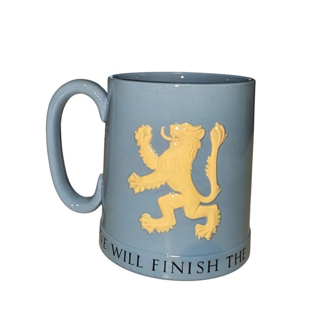 Josiah Wedgwood Rare 1941 Arnold Machin for Wedgwood Winston Churchill Mug For Sale - Image 4 of 10