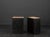 Brutalist Patinated Wood Cube Coffee Tables, 1960s, Set of 2 For Sale - Image 9 of 18
