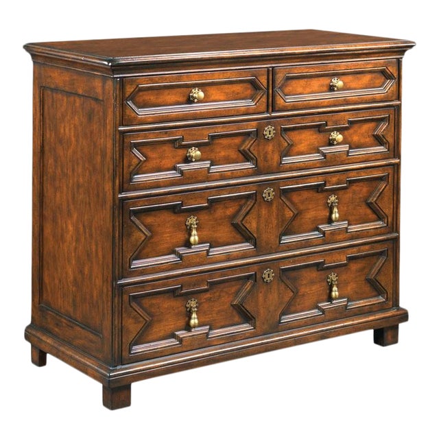 Modern 17th Century Style Chest For Sale