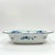 Japanese Vintage Limoges Ceralene Oval Vegetable Bowl – Blue Carnation Imari-Style – Raynaud France For Sale - Image 3 of 10