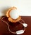 Vintage Seashell Lamp in Ceramic and Glass, 1980s For Sale - Image 6 of 7