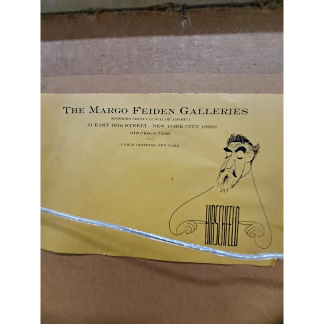 Paint Unique Painting by Al Hirchfeld For Sale - Image 7 of 11