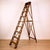 Restored antique wooden ladder with 8 steps. Dimensions when closed: Width – 56 cm Depth – 10.5 cm Height – 202 cm...