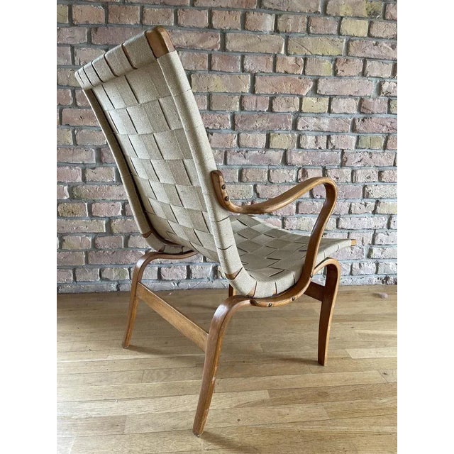 Eva Armchair by Bruno Mathsson for Firma Karl Mathsson, 1950 For Sale - Image 6 of 7