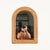 Wood French Riviera Style Arch Mirror in Bamboo and Woven Wicker, Italy, 1970s For Sale - Image 7 of 11