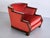 This striking Art Deco armchair was manufactured in Belgium in the mid 1920s. The distinct tiered and angular shape of the...