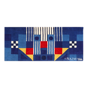 Nazmiyal Collection Vintage Mid-Century Modern Art Rug by George Earl Ortman