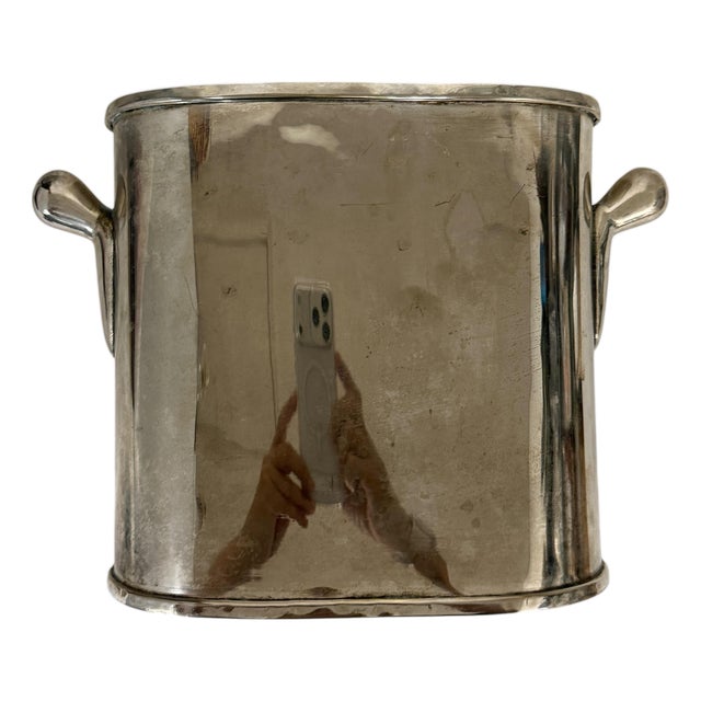 Vintage Silverplate Wine Chiller, Cooler For Sale