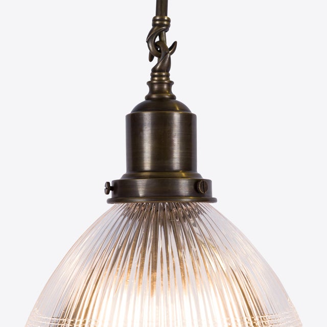 Metal Small Atlas Pendant from Pure White Lines For Sale - Image 7 of 10
