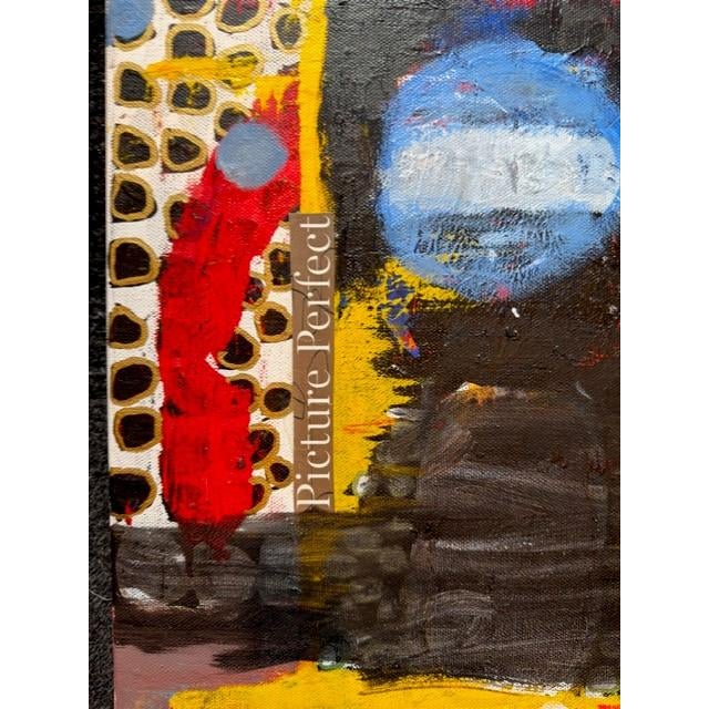 Abstract Picture Perfect Is an Original Collage by Susan Cohen and Is Part of a Diptych With "The Wild Side" For Sale - Image 3 of 10