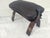.Camel Saddle Footstool/Treasure Stool (VINTAGE) This camel saddle-shaped stool/footstool (also known as a trestle) dates...