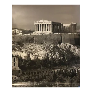 2000 Huber R. Schmid 'The Acropolis, Athens' Photography, Black & White Germany Offset Lithograph
