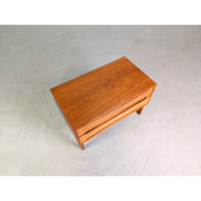Brown Vintage Teak Chest of Drawers by Arne Vodder For Sale - Image 8 of 11