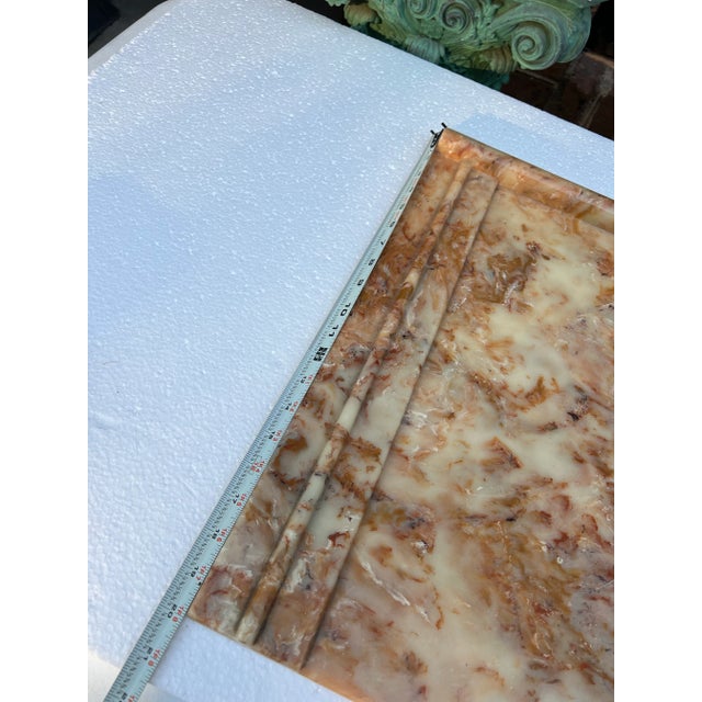 1970s 1970s Collection of Marble Desk Accessories- 3 Pieces For Sale - Image 5 of 12