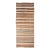 Striped Vintage Brown Kilim Rug - 4`8″ X 11`7″ Ft. For Sale
