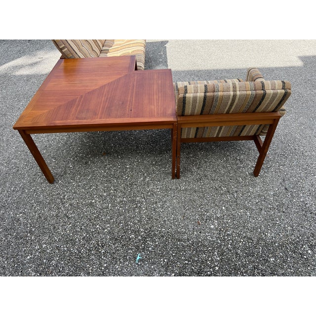 1950s France and Sons ,John Stuart Modular Set Teak-- Framed 4 Pieces For Sale - Image 11 of 16