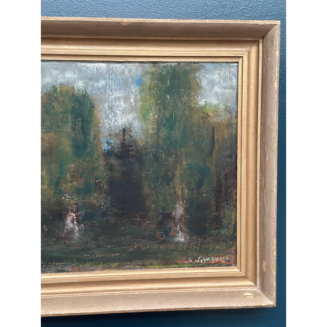Anders Liljeqvist, Forest, 1960s, Oil on Panel For Sale - Image 5 of 18