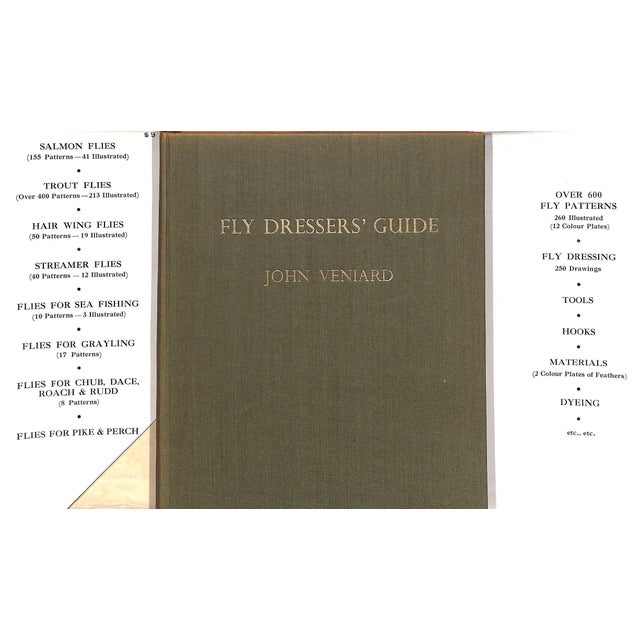 Traditional "Fly Dressers' Guide" Book 1953 Veniard, John For Sale - Image 3 of 12