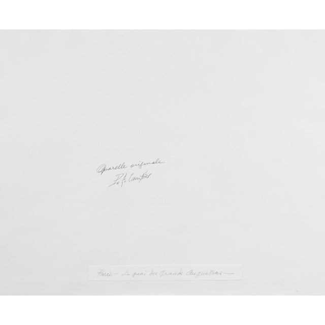 'The Left Bank' by Pierre Eugene Cambier, Paris, Salon D'Automne, Salon Des Independents For Sale - Image 10 of 10