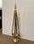 2020s Global Views Co Open Obelisk Brass Lamp For Sale - Image 5 of 7