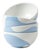 Colorblock Porcelain Bowls Bowls, Set of 4 For Sale