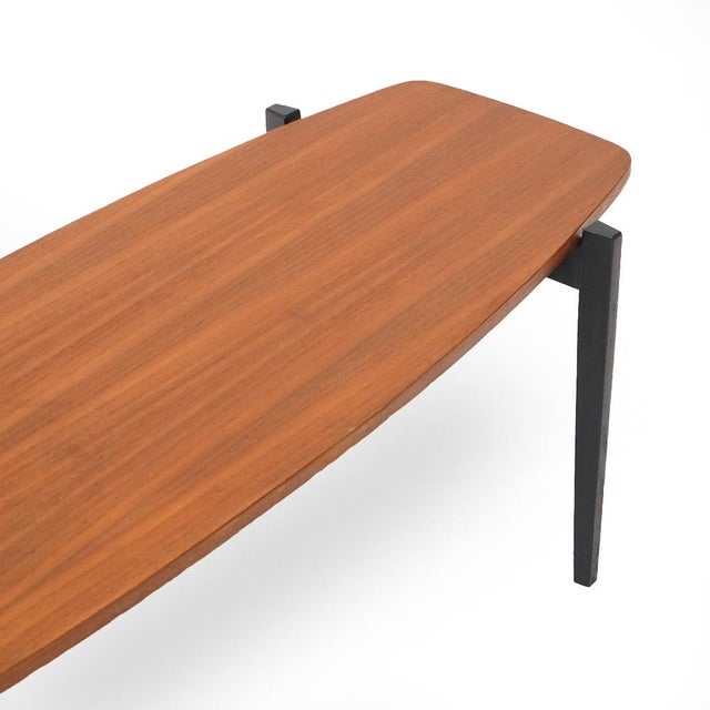Rectangular Coffee Table with Teak Top, 1960s For Sale - Image 10 of 14