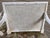 Textile Late 20th Century Faux Bamboo and Cane Backed Armed Side / Accent Chairs in Off White With Upholstered Seat - A Pair For Sale - Image 7 of 12