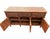 1990s Distressed Rustic Burn Orange 4 Doors Sideboard Buffet For Sale - Image 4 of 9