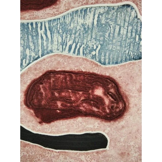 1980s Jaume Solé, Composition, 1980, Engraving & Lithograph For Sale - Image 5 of 8