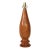 Vintage Hand Turned Wood Table Lamp For Sale