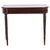 Wood Mahogany Games Table with Turned Tapered Legs, 1880s For Sale - Image 7 of 7