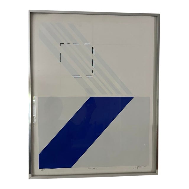 Postmodern Serigraph Signed Rafael Bogarin For Sale