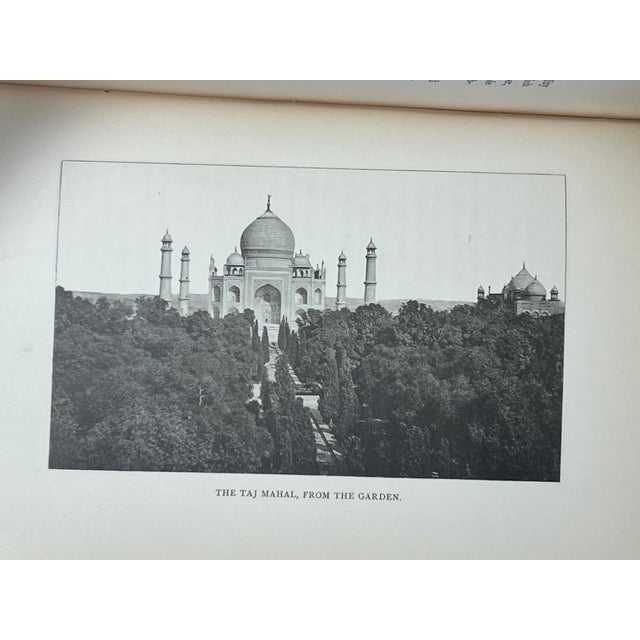Rare Antique Victorian Leather Spine Book the Queen’s Empire Author Inscribed Illustrated India Travel History British Empire For Sale - Image 12 of 15