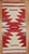 Native American Early 20th Century Zabihi Collection American Navajo Blanket - 1'4" x 3'1" For Sale - Image 3 of 5