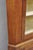Antique Colonial Primitive Cherry Wood Glass Front Corner China Cabinet Cupboard For Sale - Image 9 of 18
