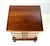 Wood Vintage Continental Furniture Co. Queen Anne Style Mahogany 4-Drawer Bedside Chest For Sale - Image 7 of 16