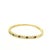 Gold Vintage Ruby and Diamond Flexible 14k Yellow Gold Bracelet For Sale - Image 8 of 12
