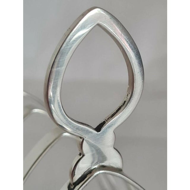 Sterling Silver Seven-Bar Toast Rack from S. Blanckensee & Son, 1933 For Sale - Image 4 of 6