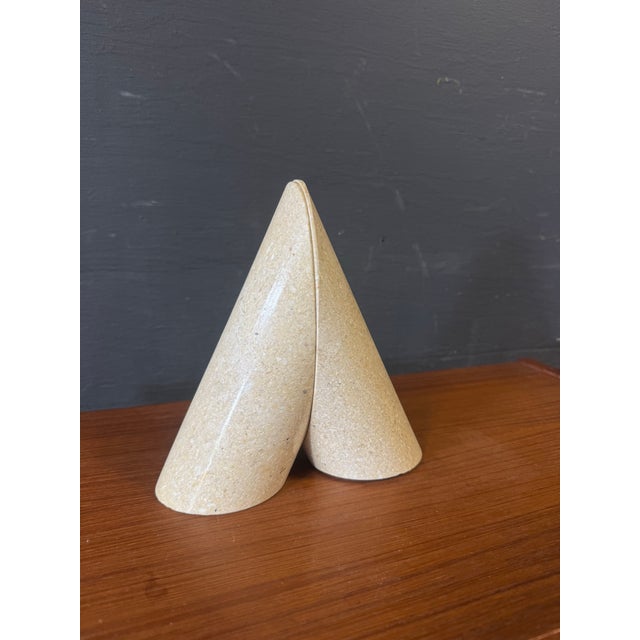Mid-Century Modern Pair of Mid 20th Century Travertine Bookends For Sale - Image 3 of 6