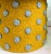 Not Yet Made - Made To Order Mushroom Ottoman in Wool Ochre Dot For Sale - Image 5 of 13