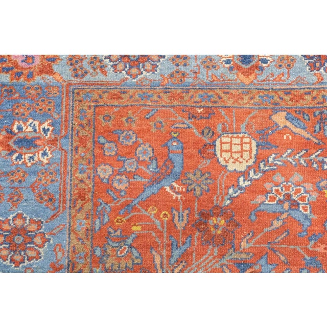 Fine Antique Persian Malayer Rug 4'7'' X 6'1'' For Sale In New York - Image 6 of 8