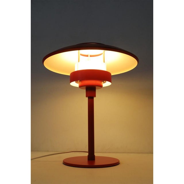 Vintage Danish Table Lamp from Lyskær Belysning, 1970s For Sale - Image 15 of 17