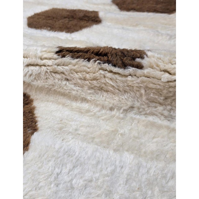 2020s Contemporary Moroccan Beni M'Rirt Rug - 13.2 X 10.3 Ft For Sale - Image 5 of 6