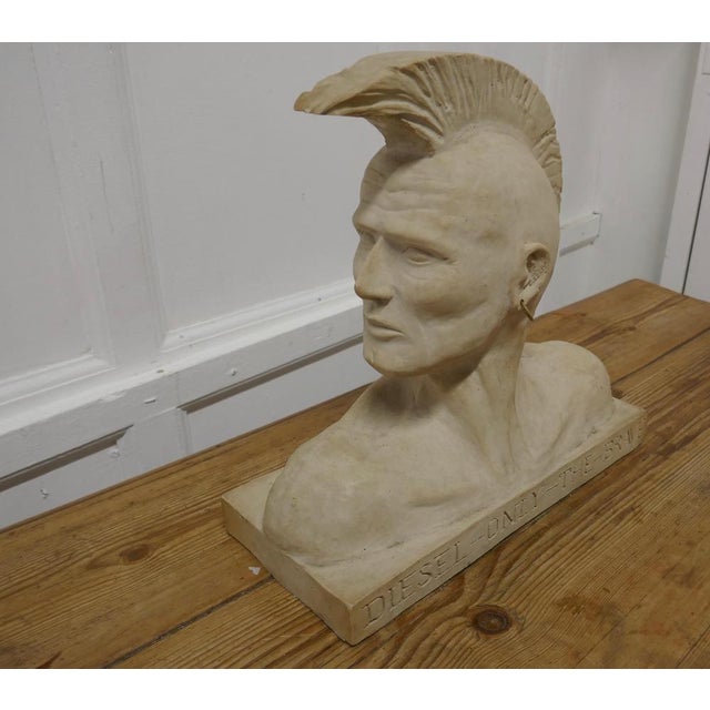 Very rare Diesel punk trade sign from 1978, Adriano Goldschmied Renzo Rosso This is the best of Art from of 1970s era, a...