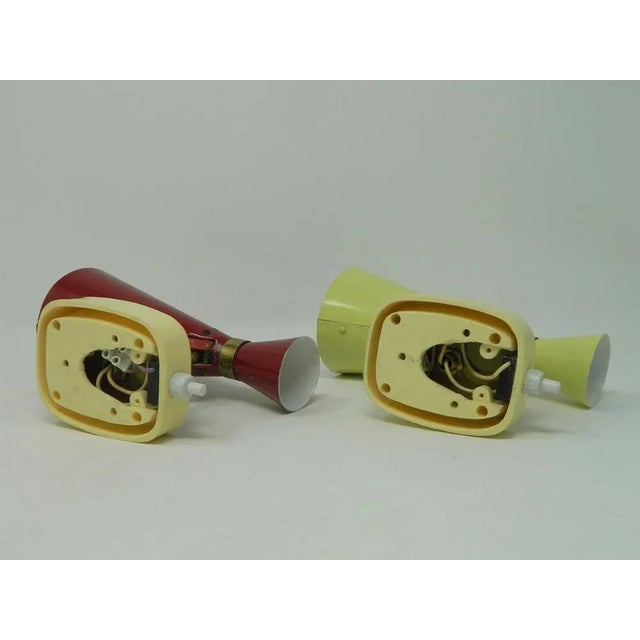 Vintage Bag Wall Lights by Rupert Nikoll, Vienna, 1950s, Set of 2 For Sale - Image 6 of 10