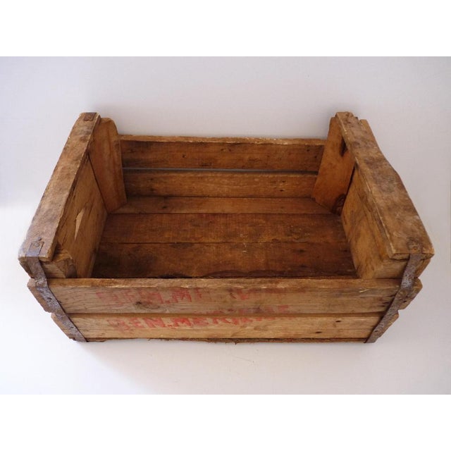 Raw Wooden Maritime Oranges Crate from Ben Merieme For Sale - Image 9 of 11